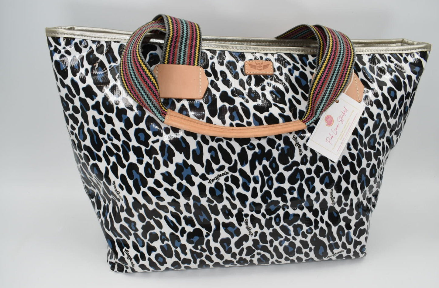 Consuela Snow Jag Travel Zipper Tote Bag