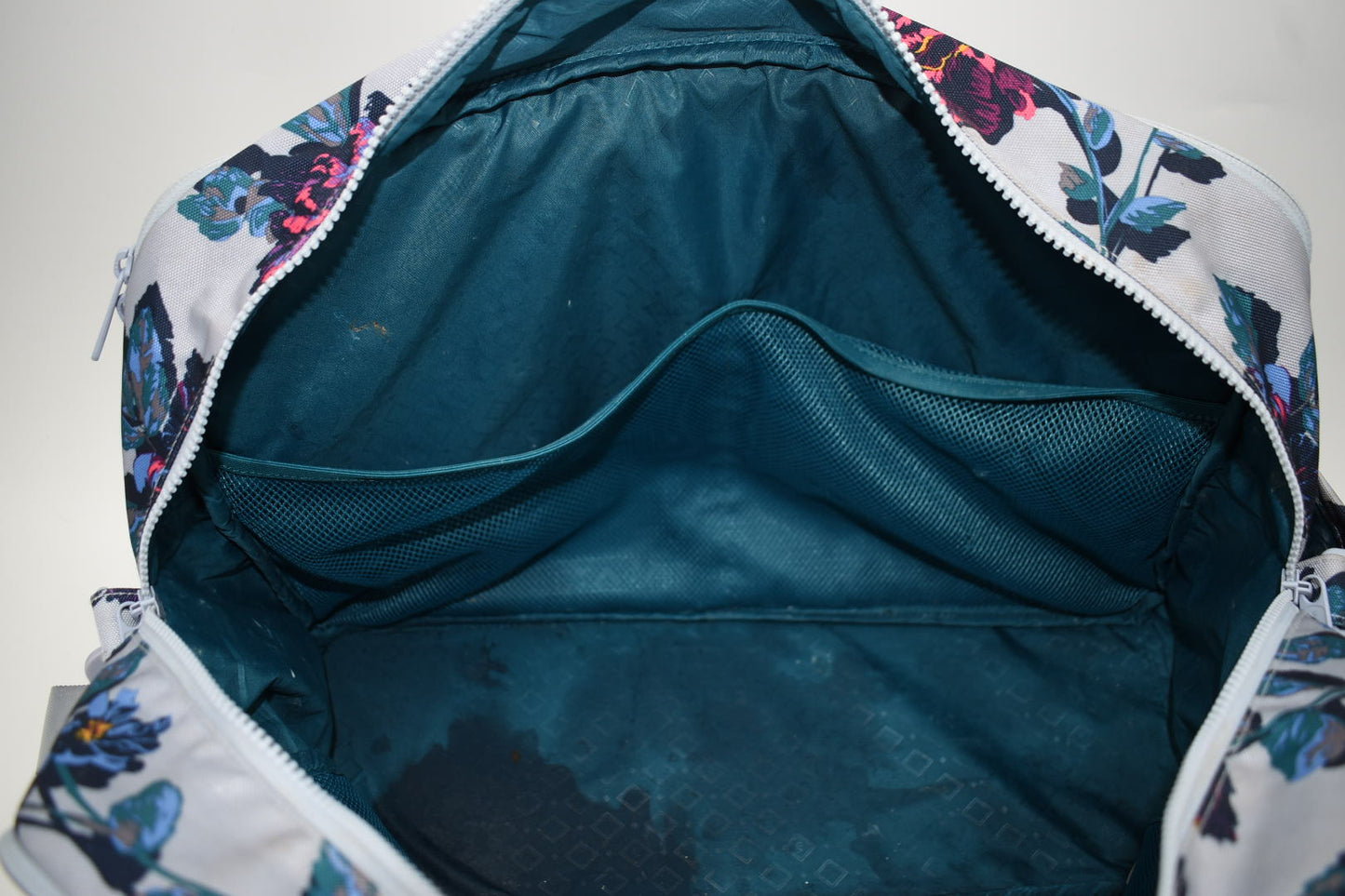 Vera Bradley ReActive Weekender Travel Bag in "Neon Ivy" Pattern