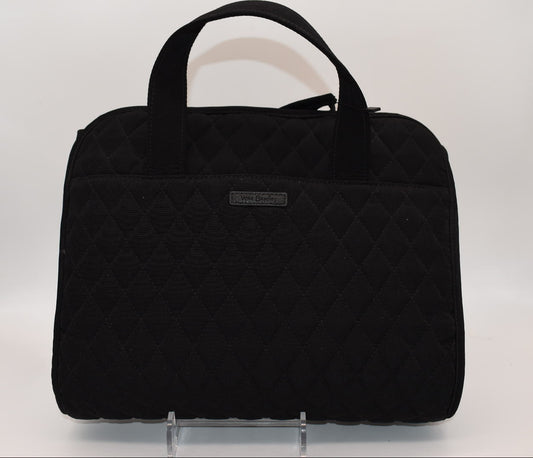 Vera Bradley Microfiber Hanging Travel Organizer in Black