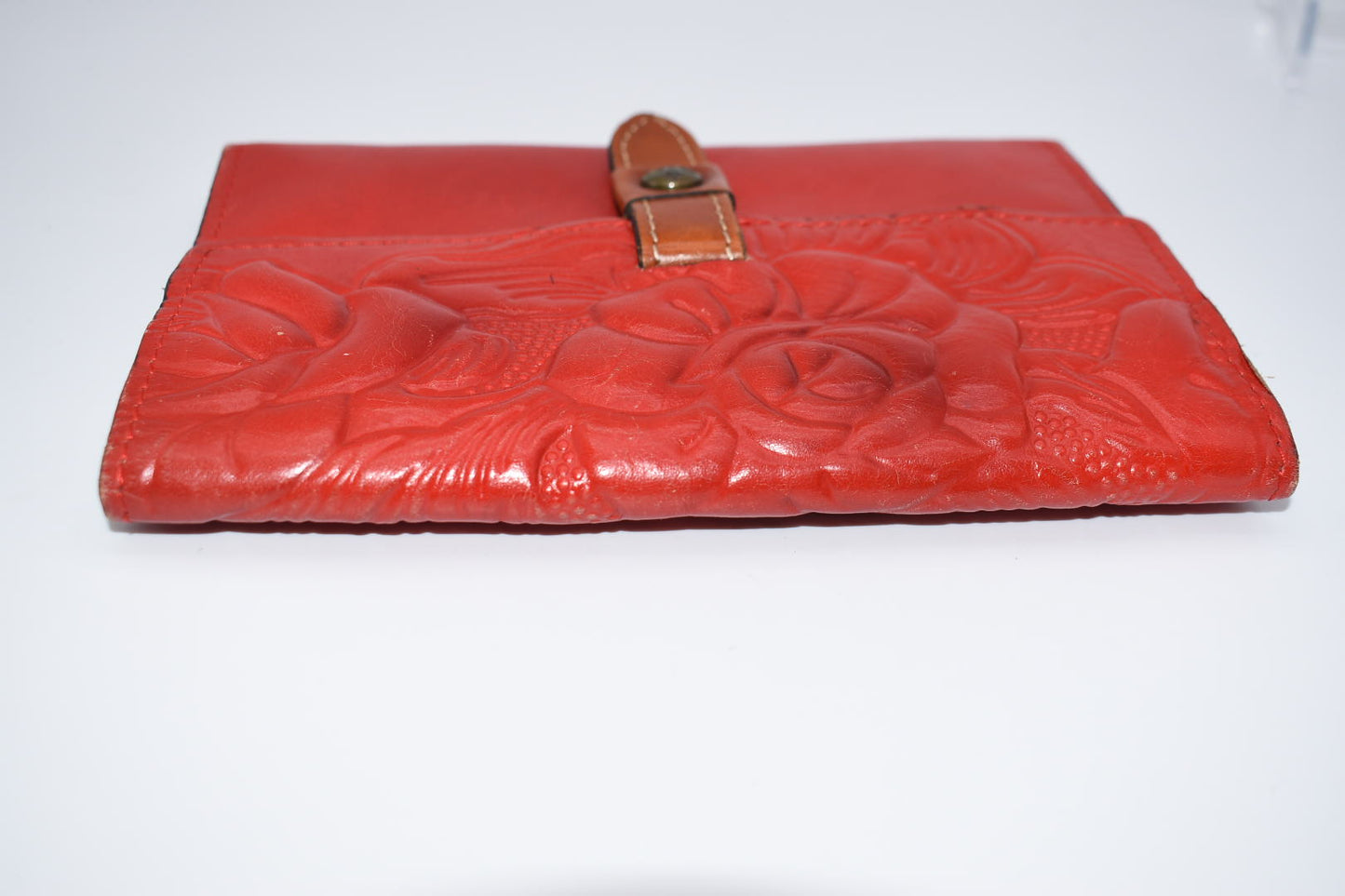 Patricia Nash Colli Wallet in Tooled Red Rose
