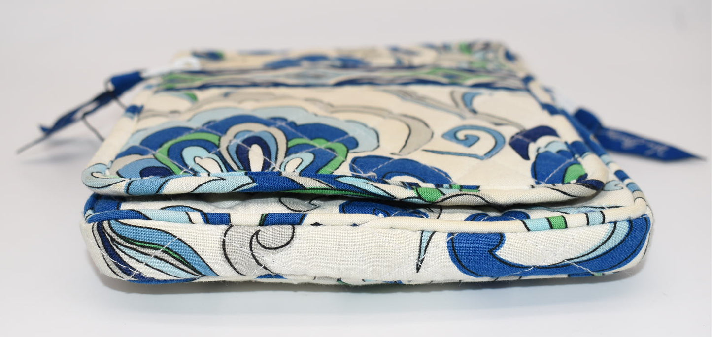 Vera Bradley Mini Hipster Crossbody Bag in "Mediterranean White" Pattern