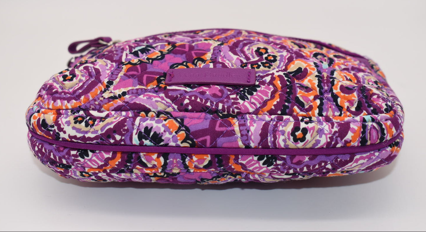 Vera Bradley Iconic RFID Little Crossbody Bag in "Dream Tapestry" Pattern