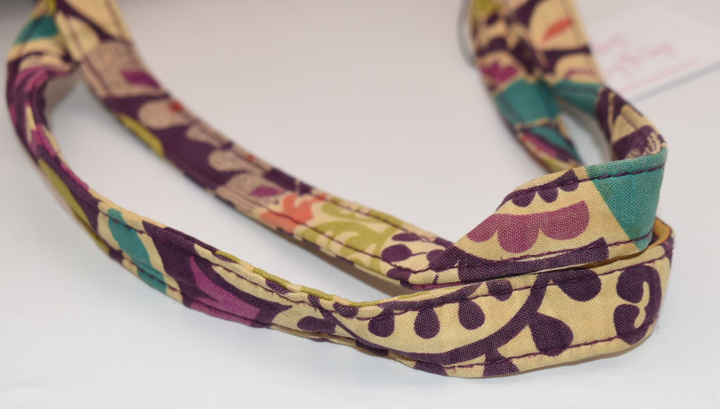 Vera Bradley Villager Tote Bag in "Plum Crazy" Pattern
