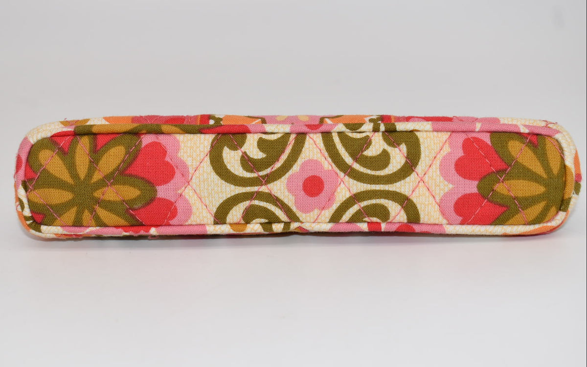 Vera Bradley Kisslock Pencil or Cosmetic Case in "Folkloric" Pattern