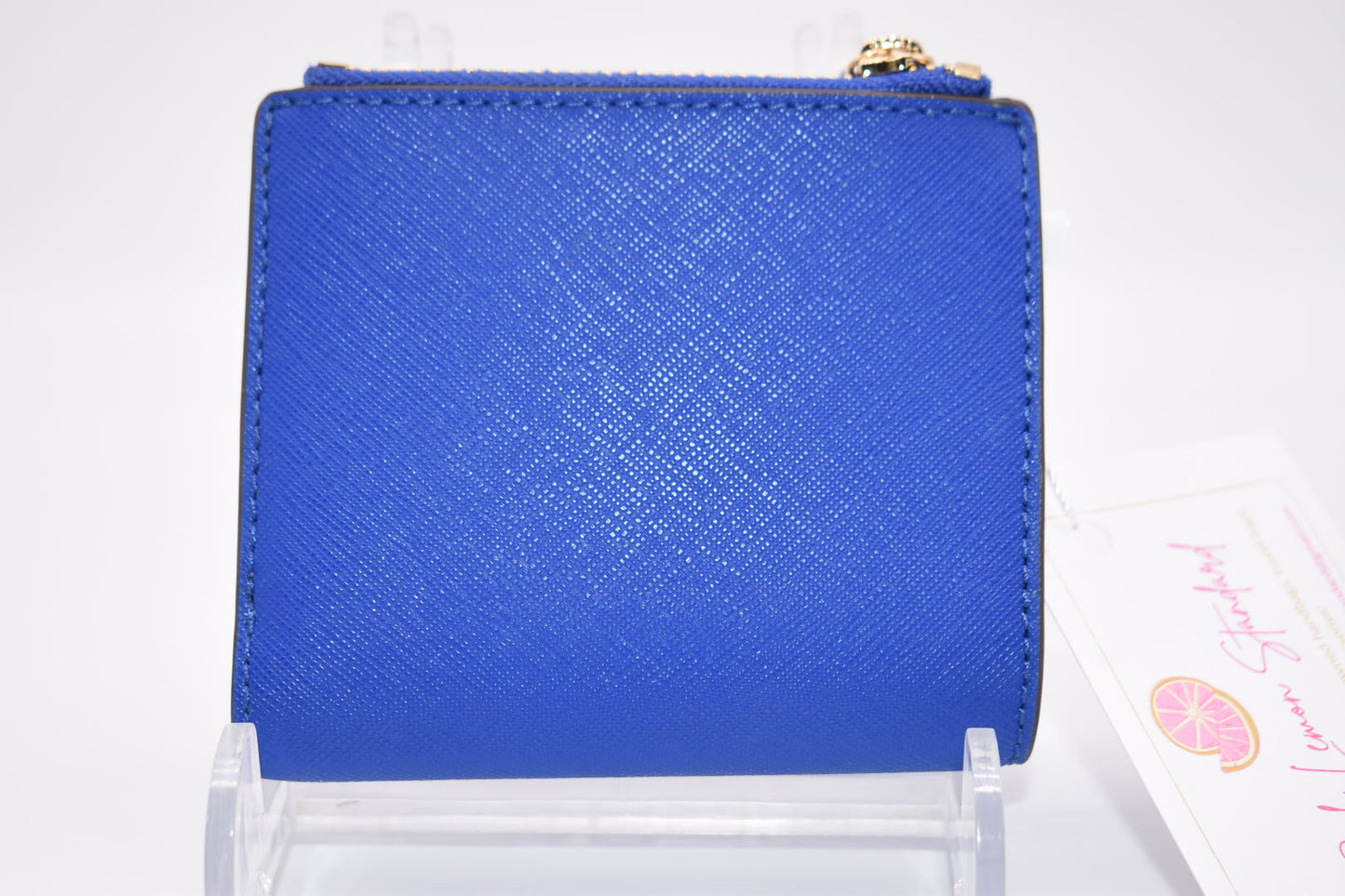 Tory Burch Emerson Color Block Mini Wallet in Nautical Blue