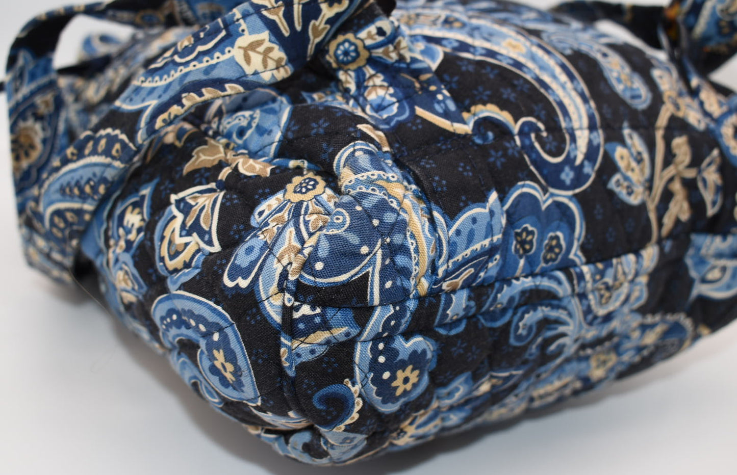 Vera Bradley Small Backpack in "Windsor Navy" Pattern