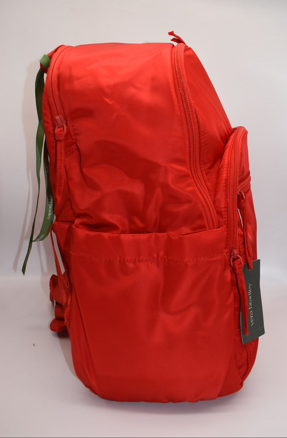 Vera Bradley Large Bancroft Backpack in Goji Berry Red