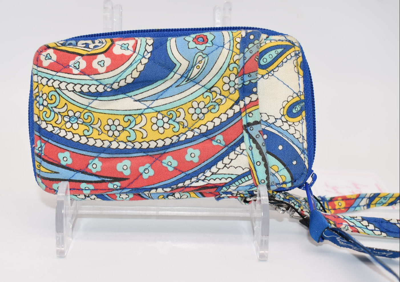 Vera Bradley "All in One" Wristlet in "Marina Paisley" Pattern