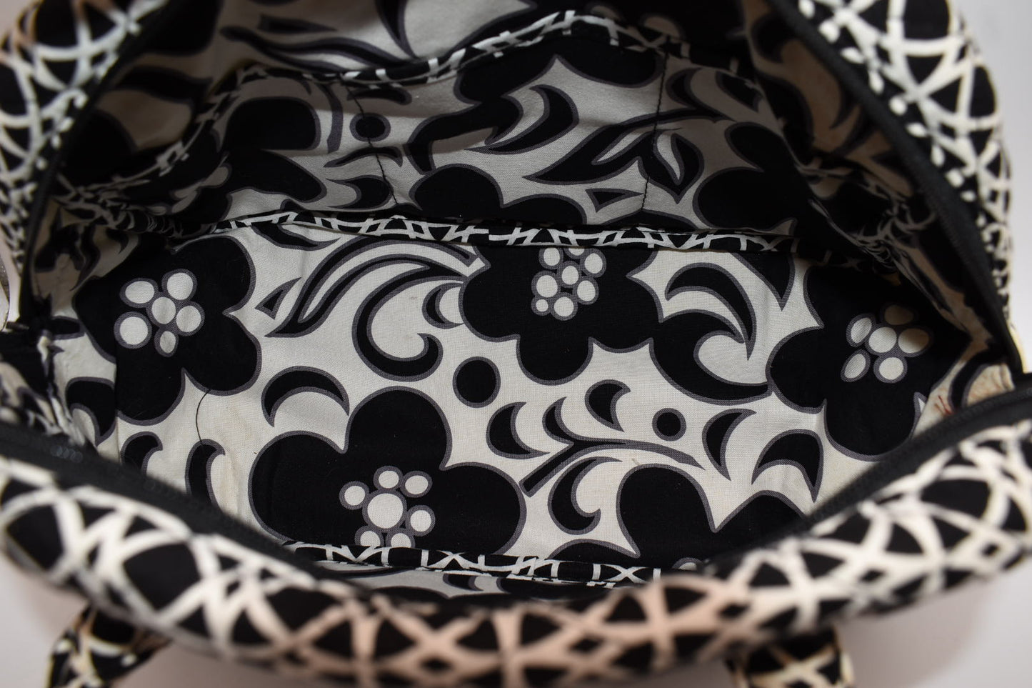 Vera Bradley Bowler Bag in "Night and Day Geo" Pattern