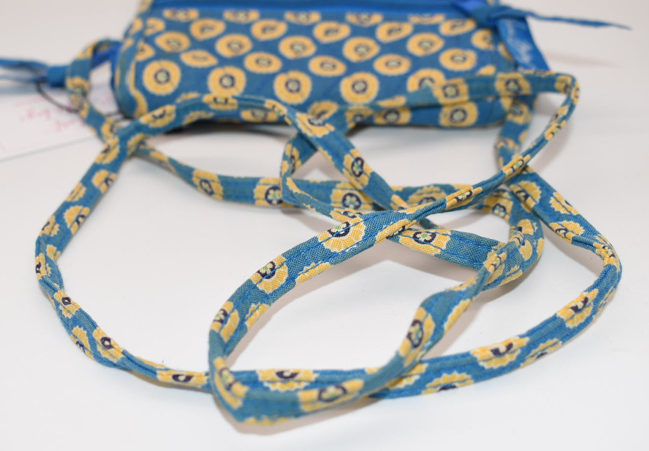 Vera Bradley Mini Hipster Crossbody Bag in "Riveria Blue" Pattern