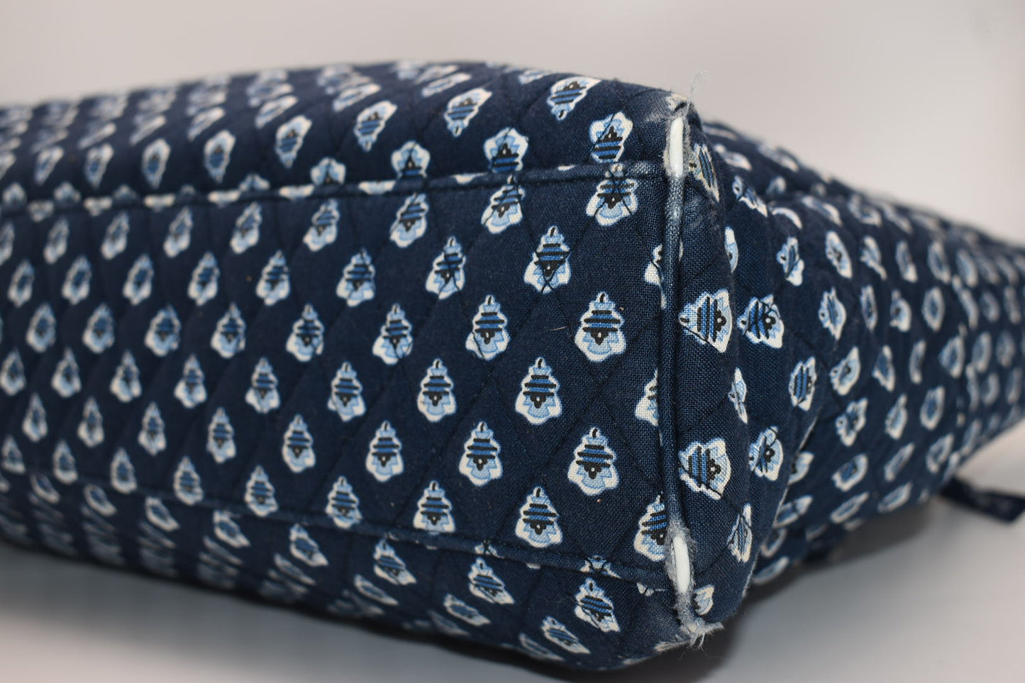 Vera Bradley Laptop /Work Tote Bag in "Nantucket Navy" Pattern