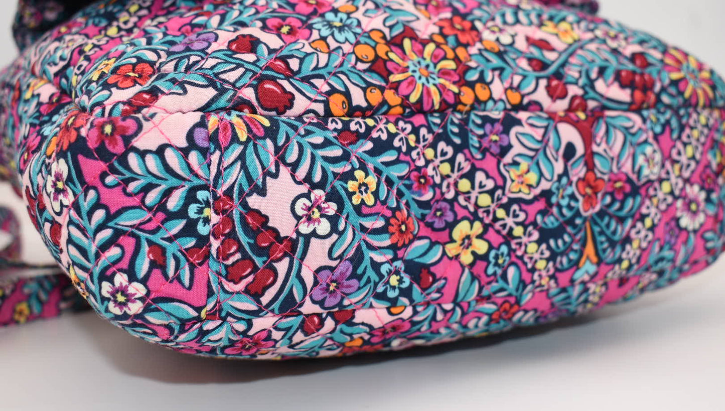 Vera Bradley Carson Crossbody Mailbag in "Kaleidoscope" Pattern