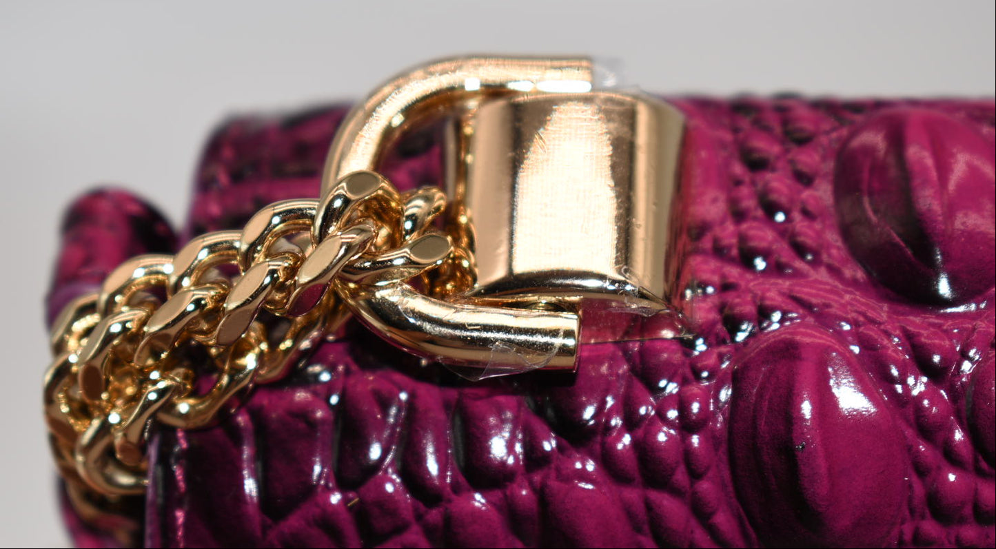 Brahmin Rosa Crossbody Bag in Sugar Plum Melbourne