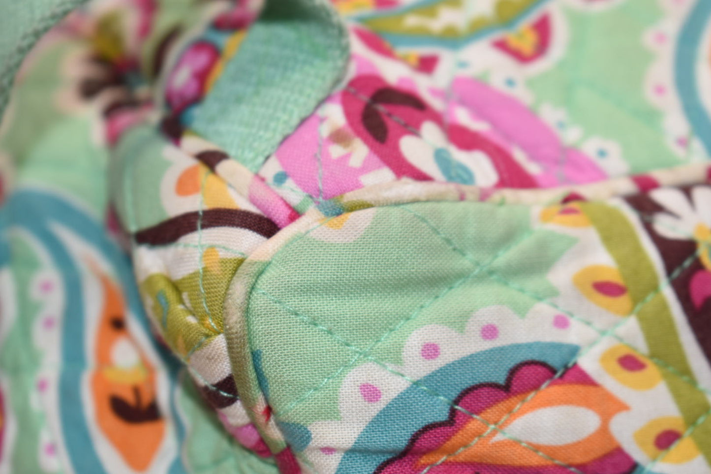 Vera Bradley Double Zip Backpack in "Tutti Frutti" Pattern