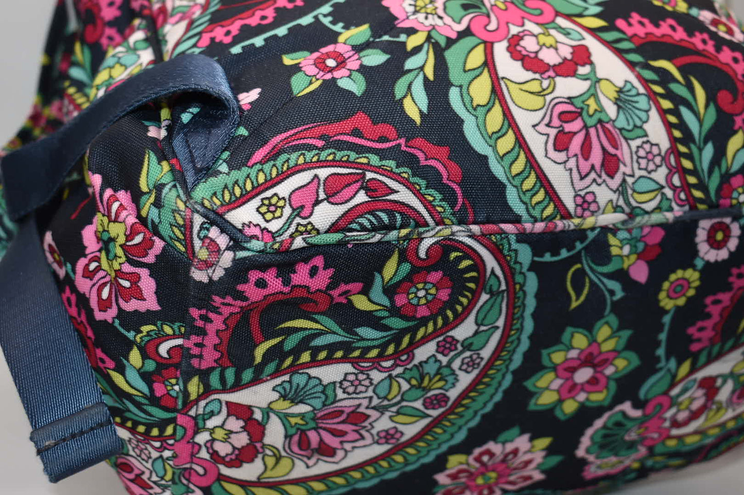 Vera Bradley Lighten Up Campus Backpack in "Petal Paisley" Pattern