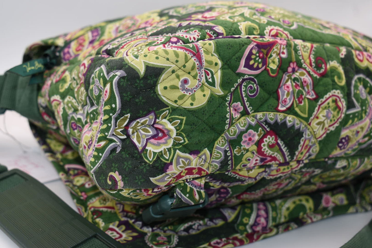 Vera Bradley Messenger Crossbody Bag in "Chelsea Green" Pattern