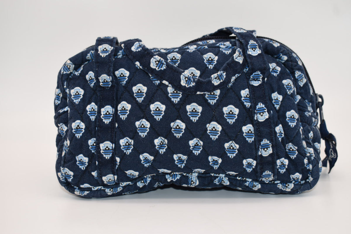 Vera Bradley Mini Tote Bag in "Nantucket Navy" Pattern