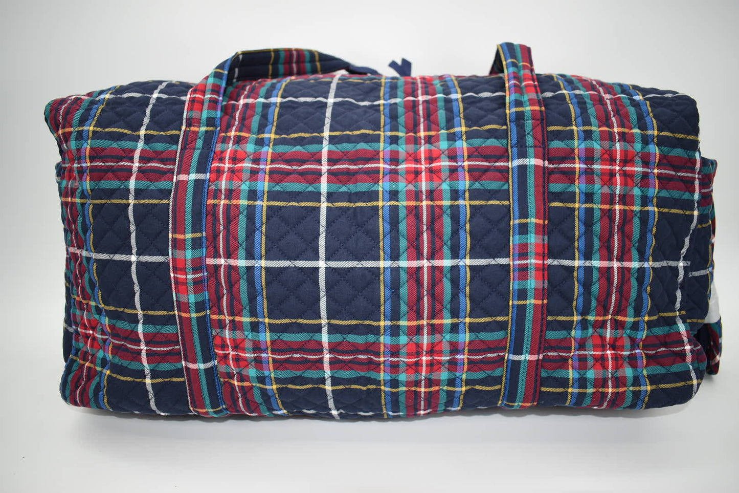 Vera Bradley Large Travel Duffel Bag in "Tartan Plaid" Pattern