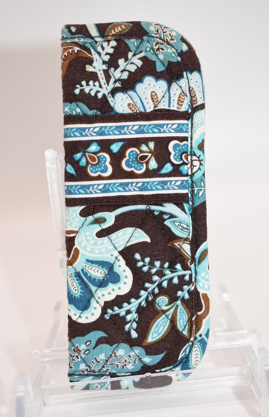 Vera Bradley Soft Slip-in Eyeglass Case in "Java Blue" Pattern