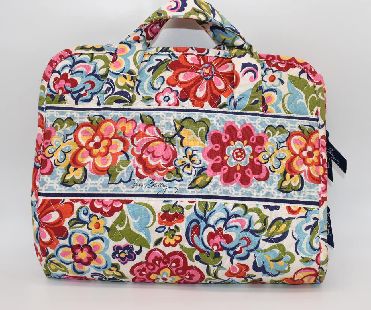 Vera Bradley Hanging Travel Organizer & Hanging Clip in "Hope Garden" Pattern