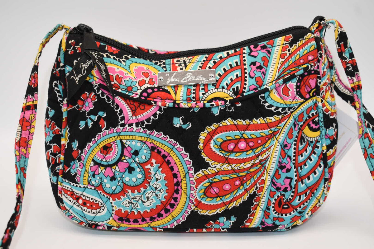 Vera Bradley Little Crossbody Bag in " Parisian Paisley" Pattern