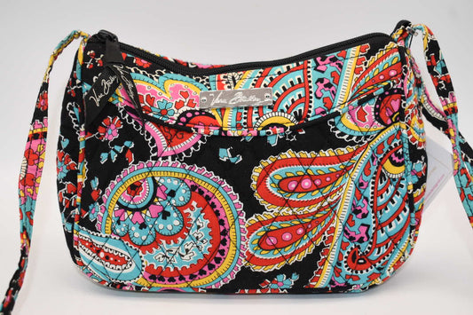 Vera Bradley Little Crossbody Bag in " Parisian Paisley" Pattern