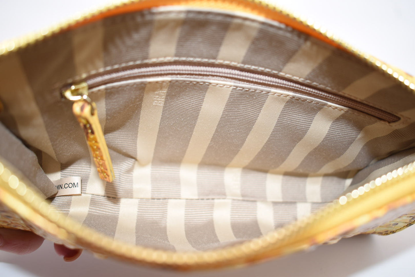 Brahmin Daisy Wristlet in Canary Ombre Melbourne