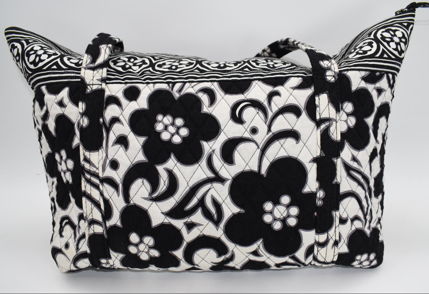 Vera Bradley Miller Travel Tote Bag in "Day & Night" Pattern