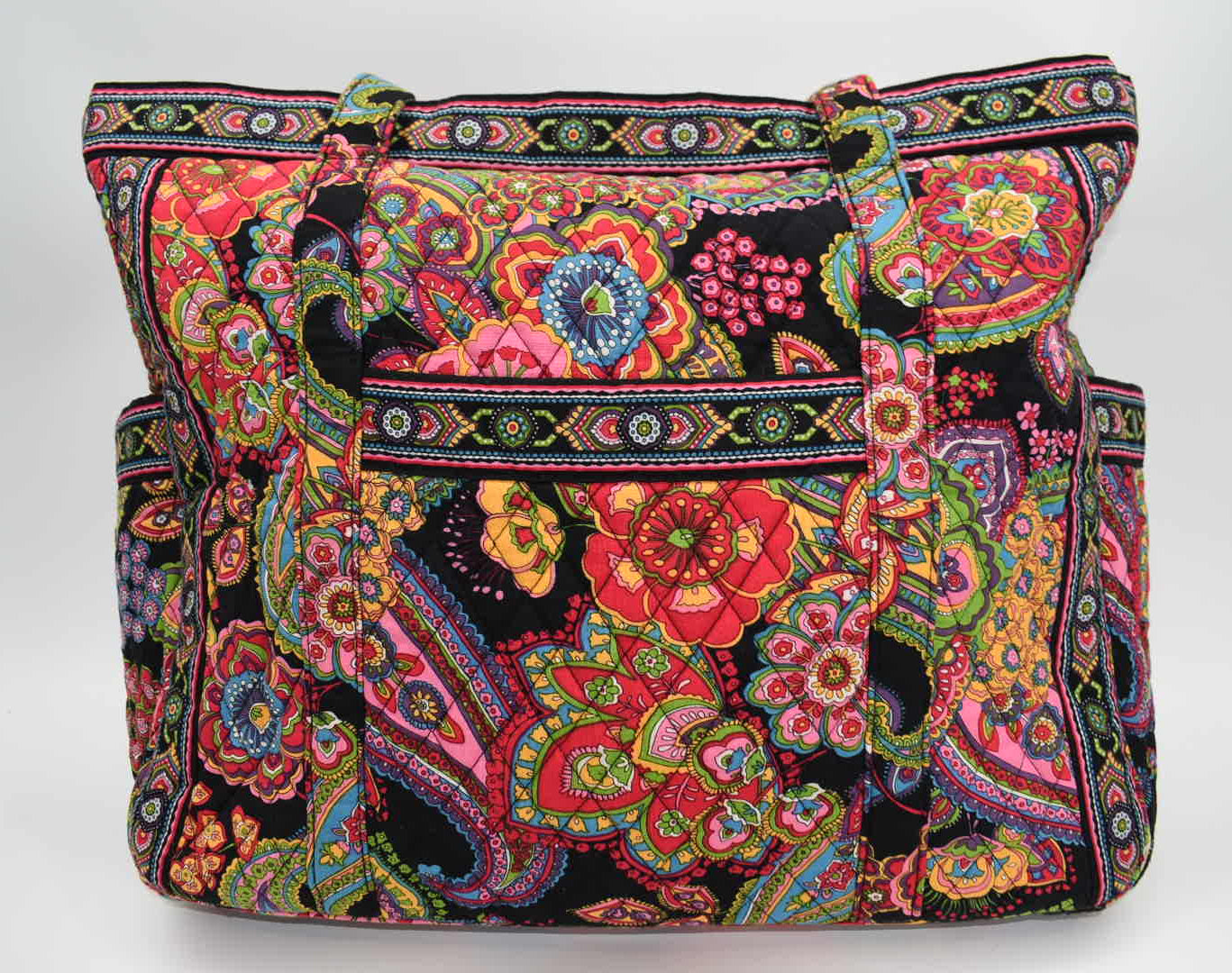 Vera Bradley Get Carried Away Travel Tote Bag in "Symphony in Hue" Pattern