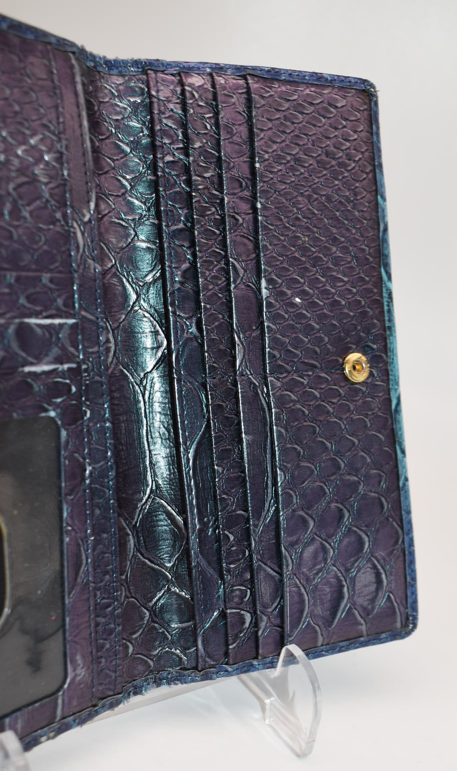 Brahmin Ady Wallet in Electric Blue Ateague