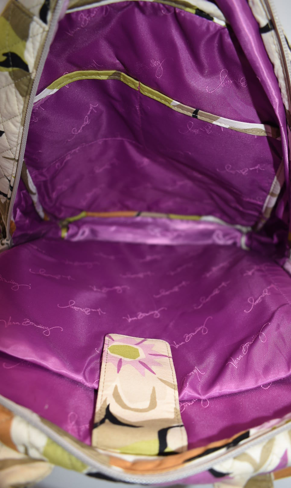 Vera Bradley Campus Laptop Backpack in "Portobello Road" Pattern