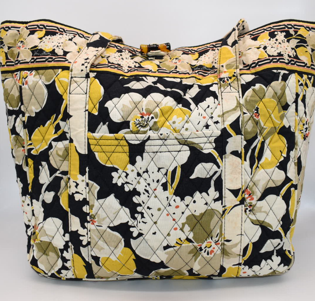 Vera Bradley Laptop Tote Bag in "Dogwood" Pattern