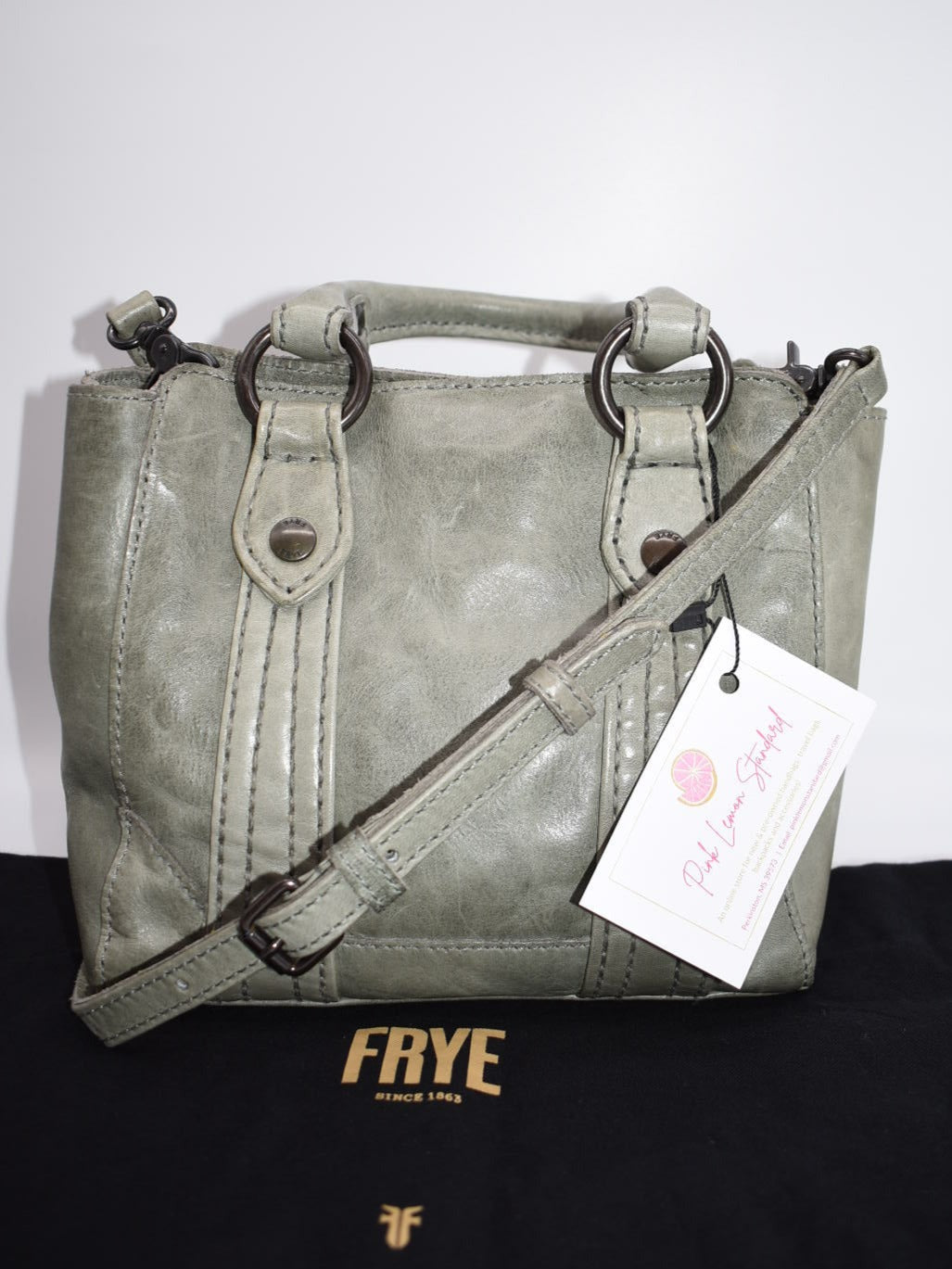 Frye Melissa Mini Tote Crossbody Bag in Fern