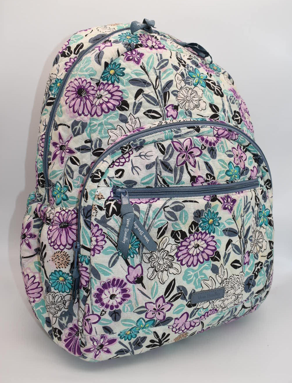 Vera Bradley Essential Backpack in "Penelope's Garden" Pattern