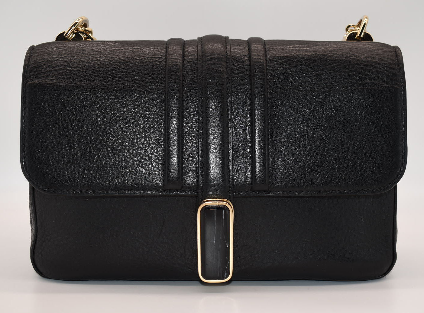 Brahmin Rosalie Crossbody Bag in Black Gryphon Leather