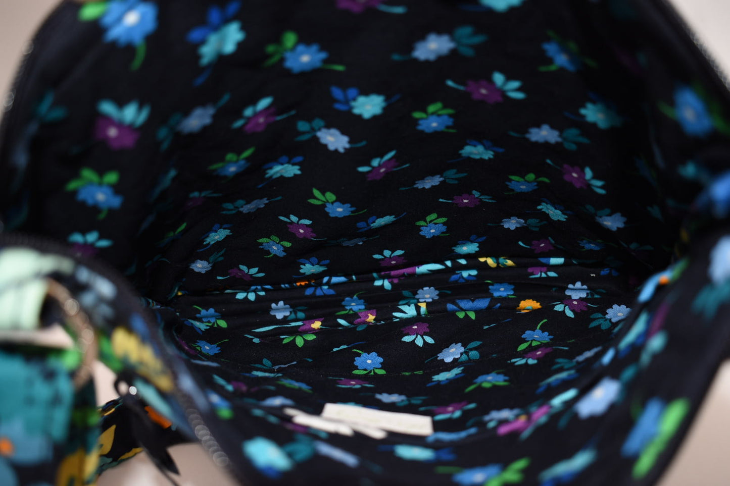 Vera Bradley Hipster Crossbody Bag "Midnight Blues" Pattern
