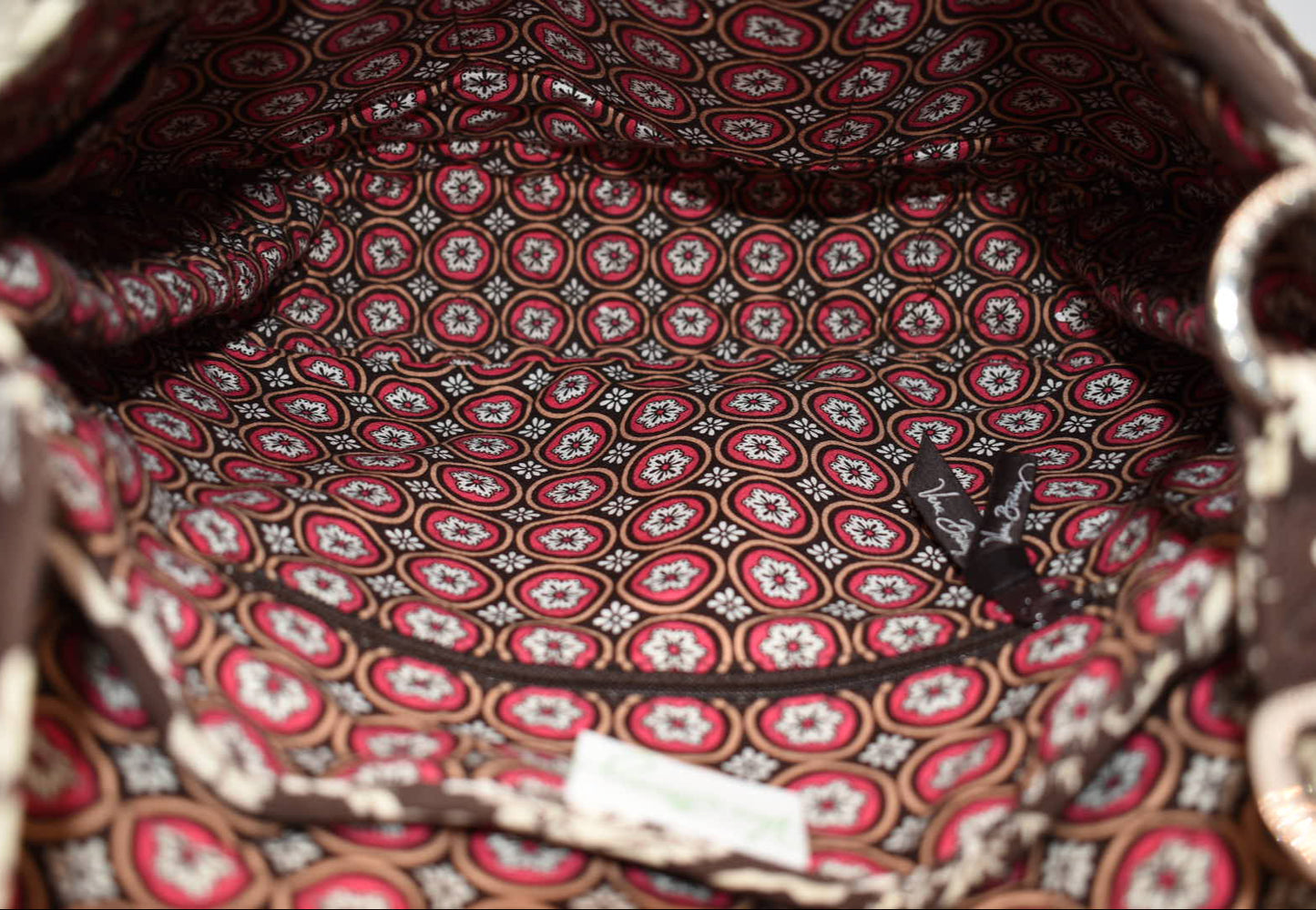 Vera Bradley Saddle Up Crossbody Bag in "Imperial Toile" Pattern