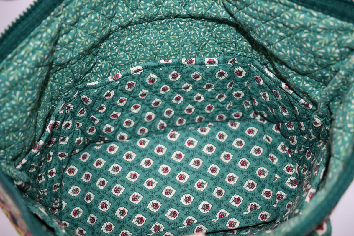 Vera Bradley Large Paddy Shoulder Tote Bag in "Greenfield -2000" Pattern