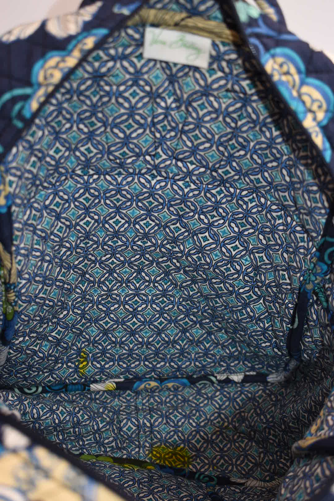 Vera Bradley Large Ultimate Backpack in "Mod Floral Blue" Pattern