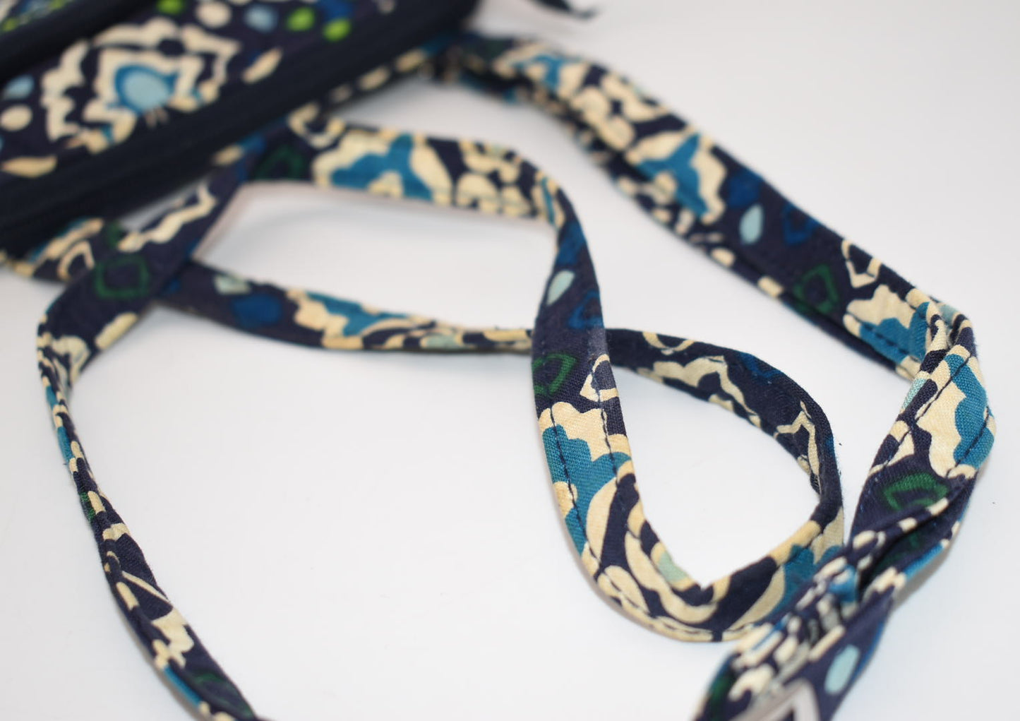 Vera Bradley Mini Hipster Crossbody Bag in "Ink Blue" Pattern