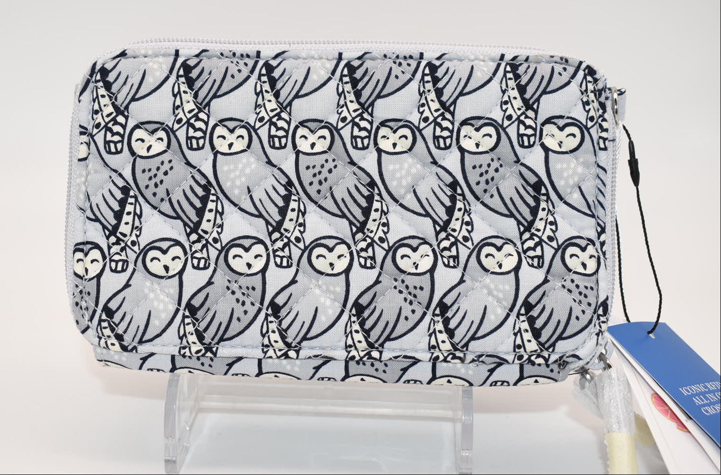 Vera Bradley Iconic RFID All in One Crossbody Bag in "Owls" Pattern