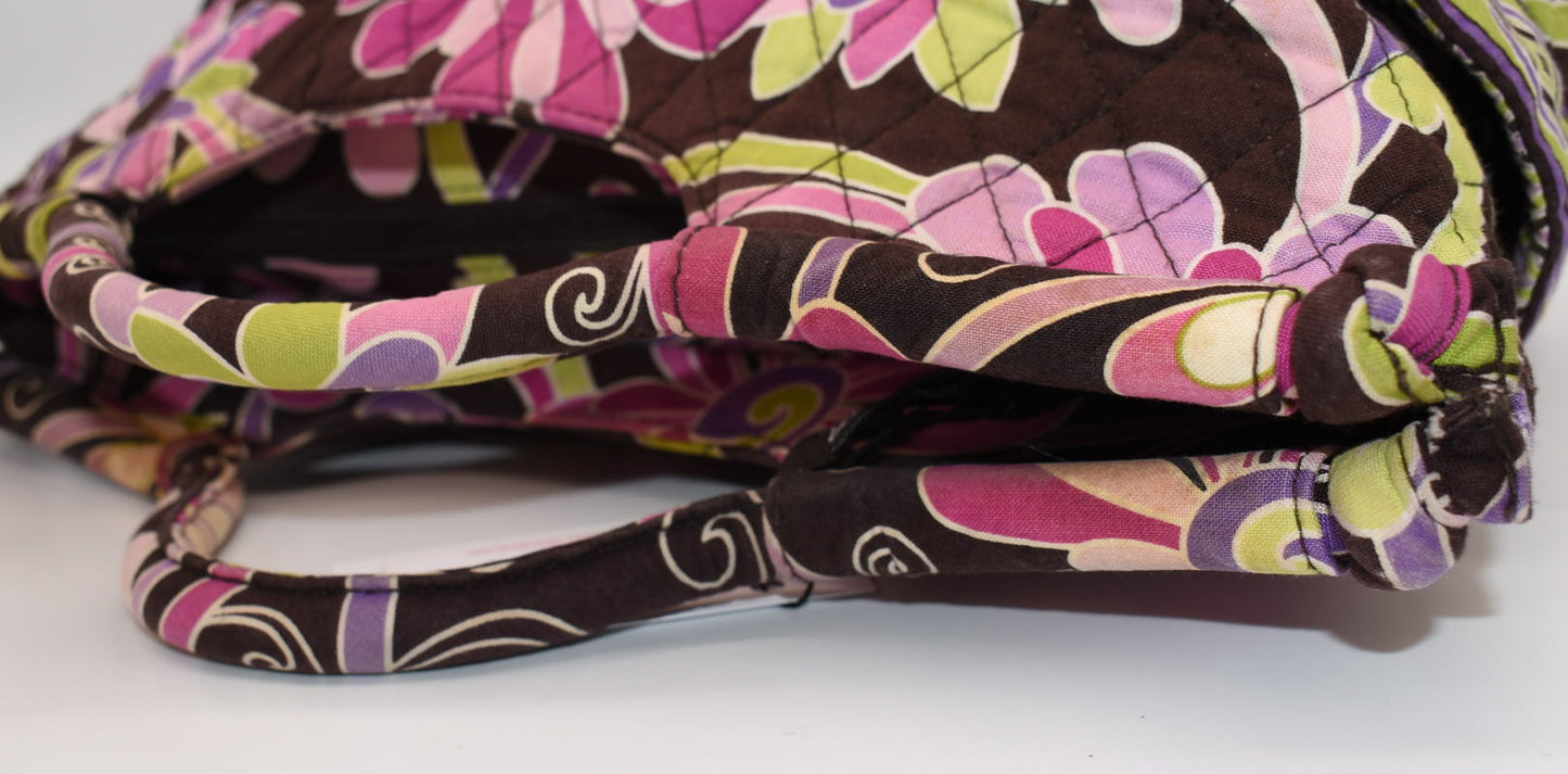 Vera Bradley Gabby Tote Bag in "Purple Punch" Pattern