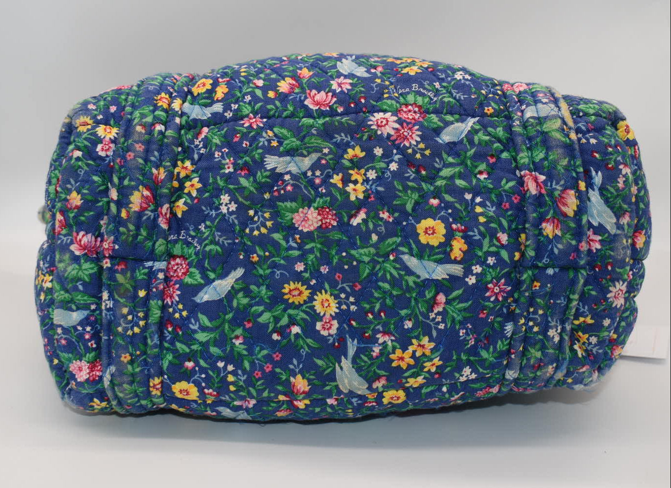 Vintage Vera Bradley Paddy Tote Bag in "Bluebird-1998" Pattern