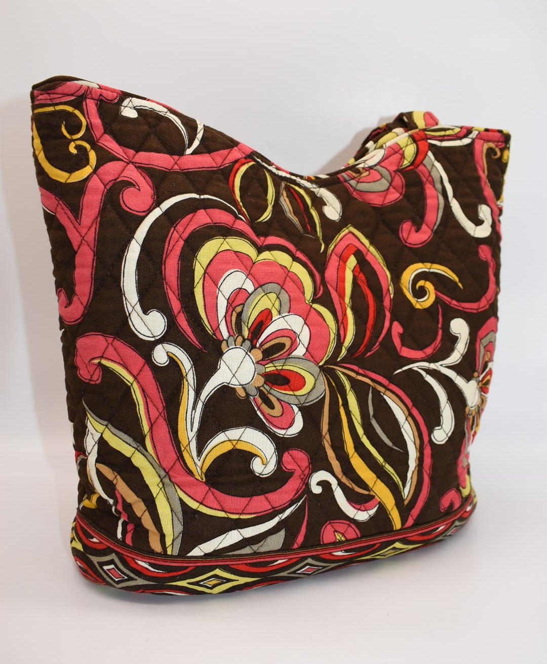 Vera Bradley Bucket Tote Bag in "Puccini" Pattern