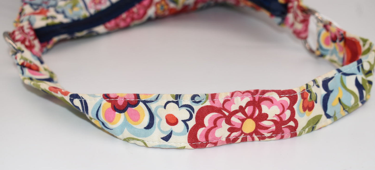 Vera Bradley Lisa Hobo Shoulder Bag in "Hope Garden" Pattern