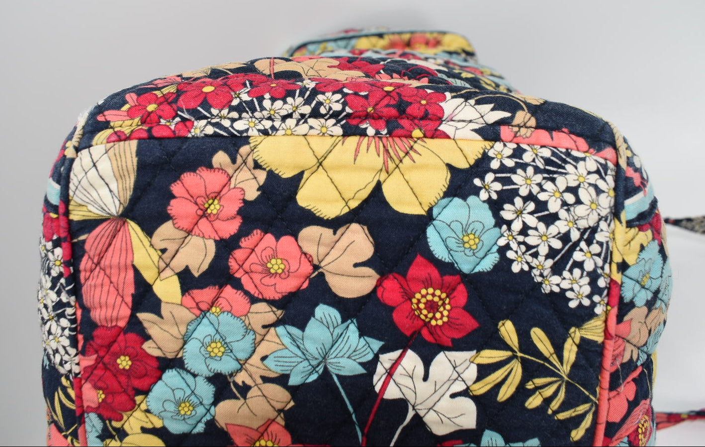 Vera Bradley Get Carried Away Tote Bag in "Happy Snails" Pattern