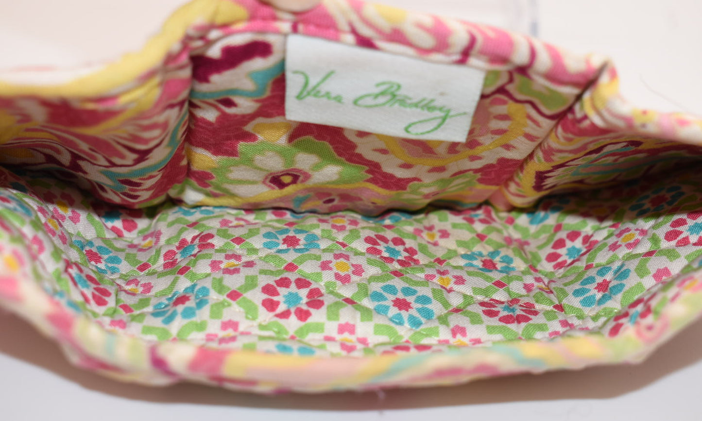 Vera Bradley Small Trifold Wallet in "Capri Melon" Pattern