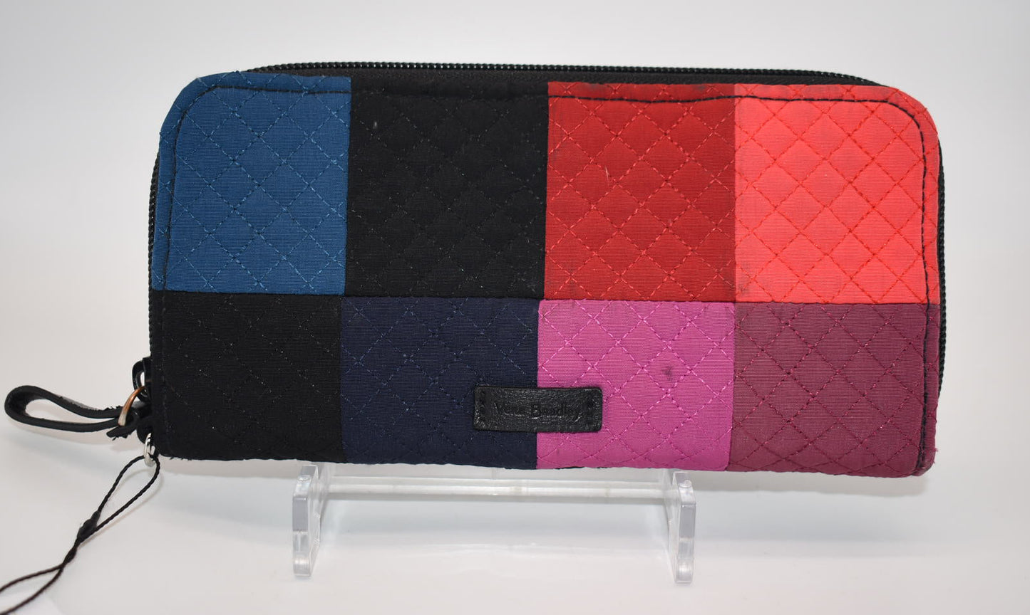 Vera Bradley Accordion Wallet in "Winter Patchwork" Pattern