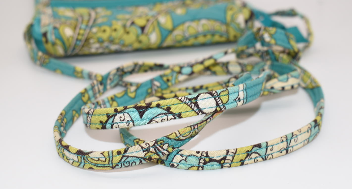 Vera Bradley Mini Hipster Crossbody Bag in "Peacock" Pattern