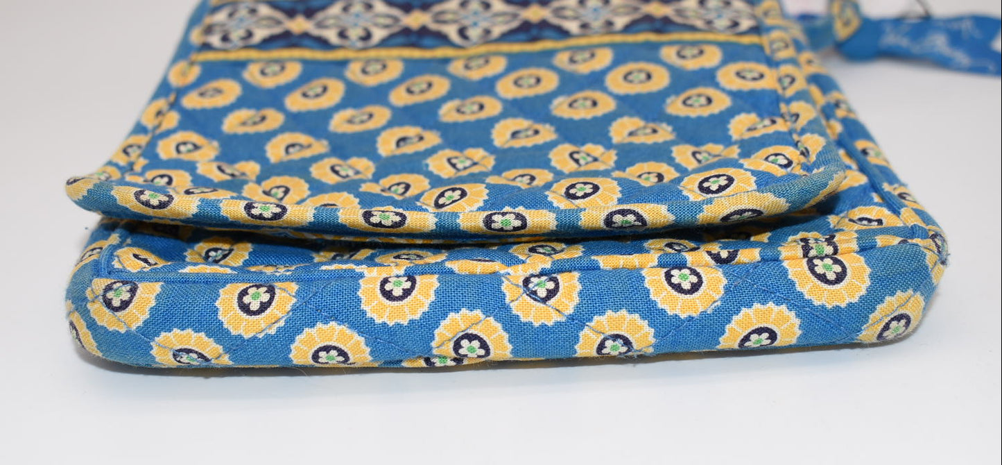 Vera Bradley Mini Hipster Crossbody Bag in "Riveria Blue" Pattern